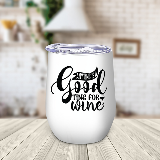 Anytime is a good time for wine