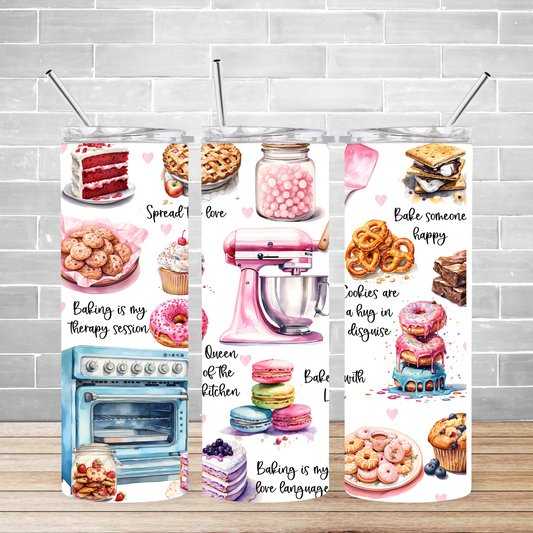 Baking Themed Tumbler