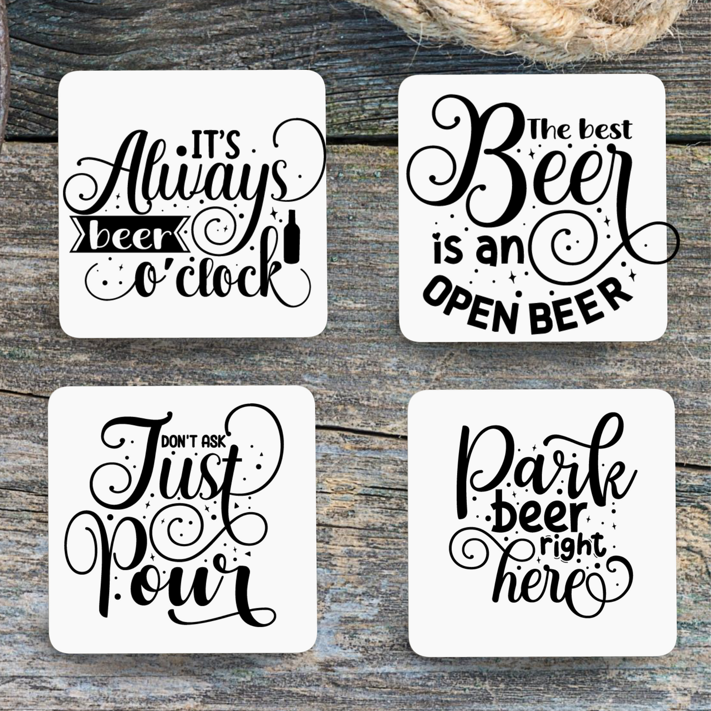 Beer Lover Coasters