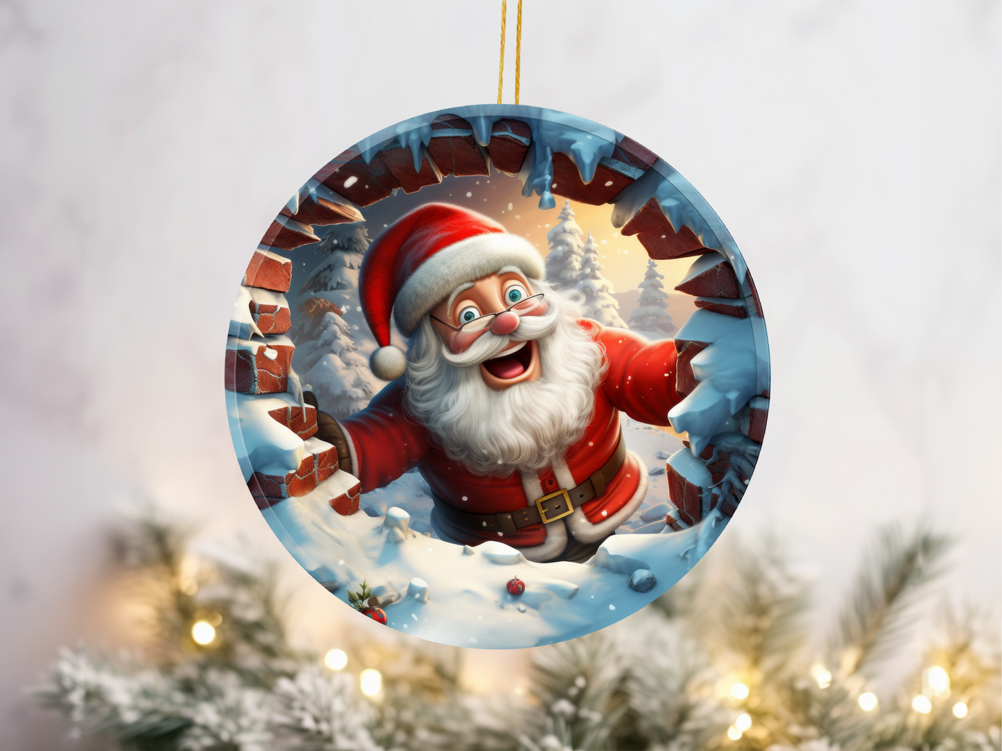 3D Santa