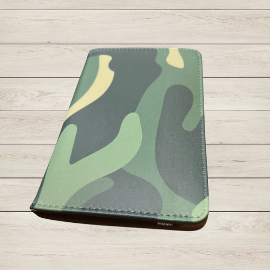 Camo Passport Cover