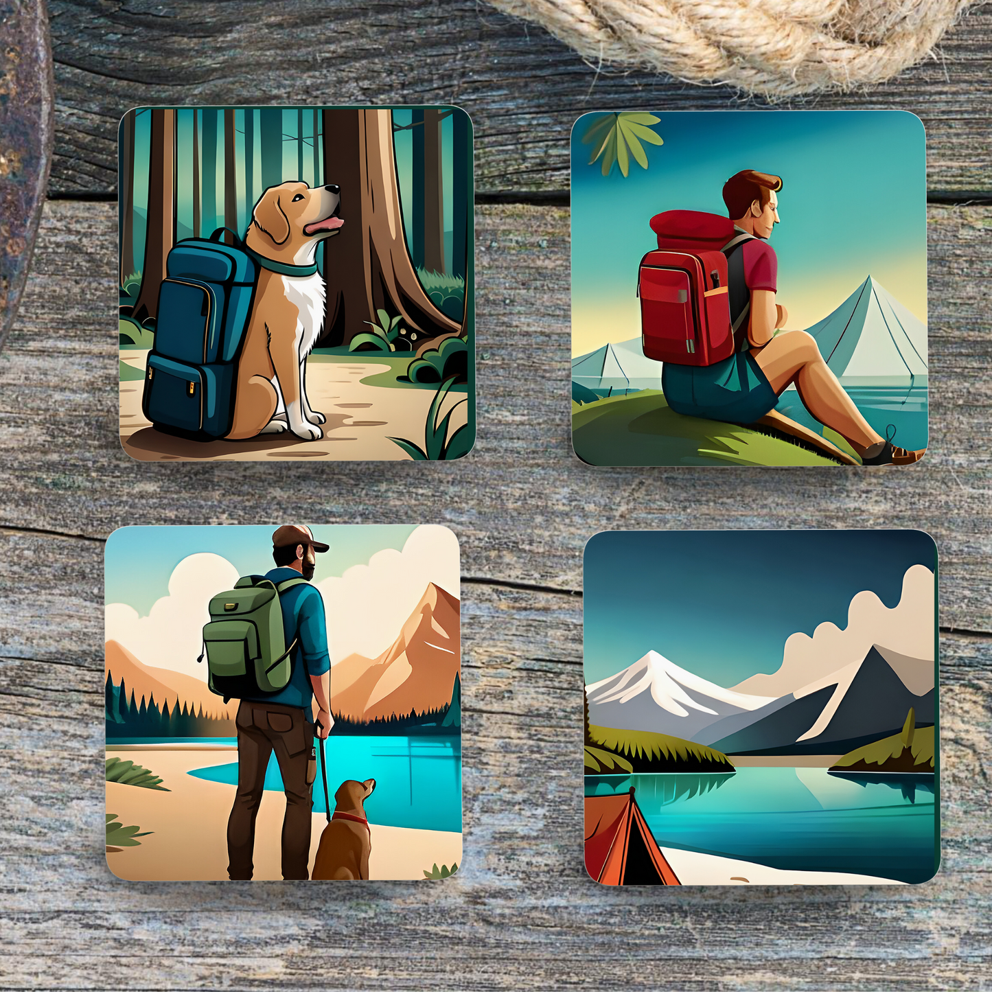 Camping Coasters