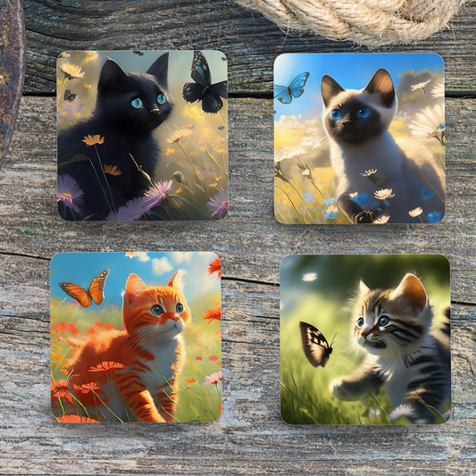 Cat Coasters