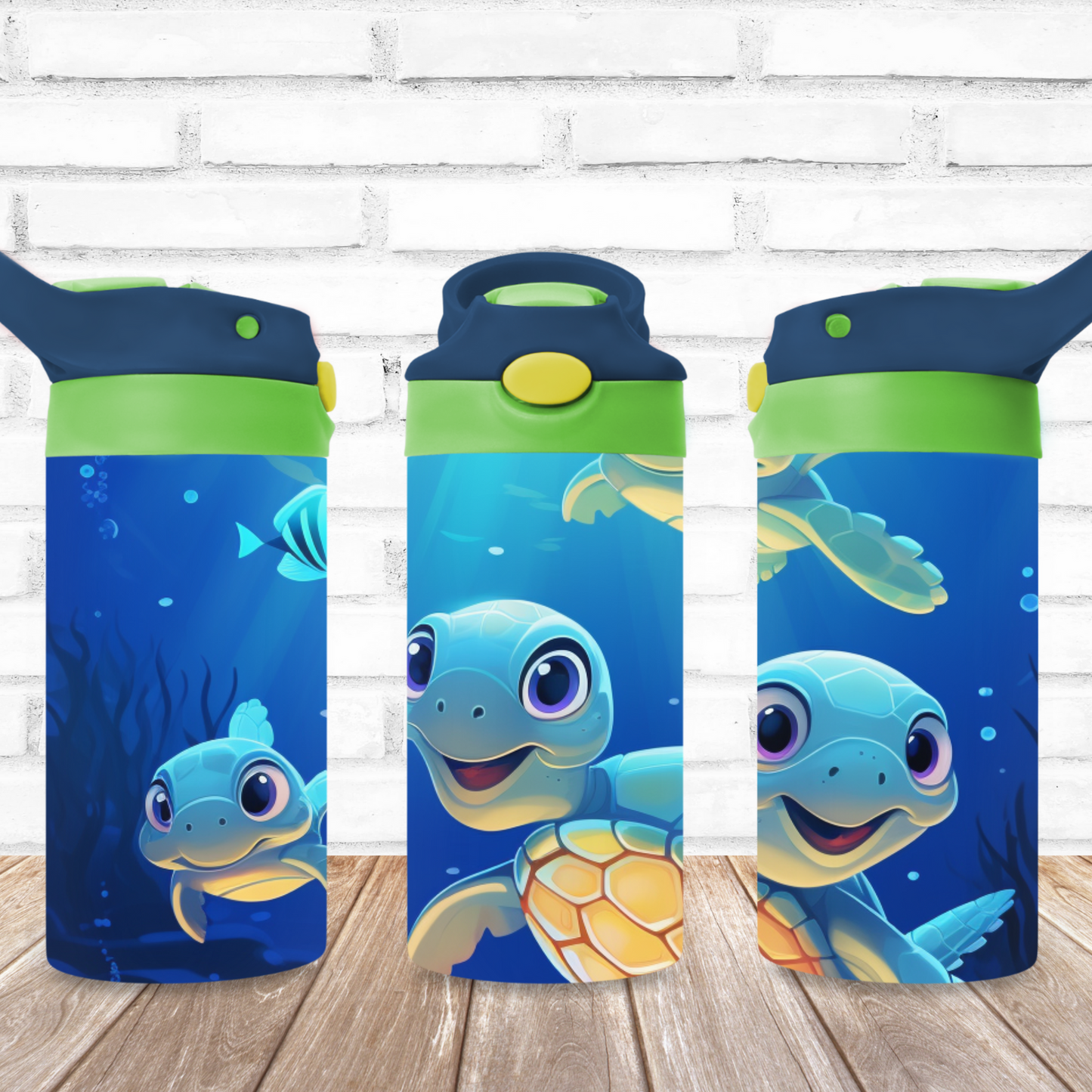 Cute Turtle Water Bottle