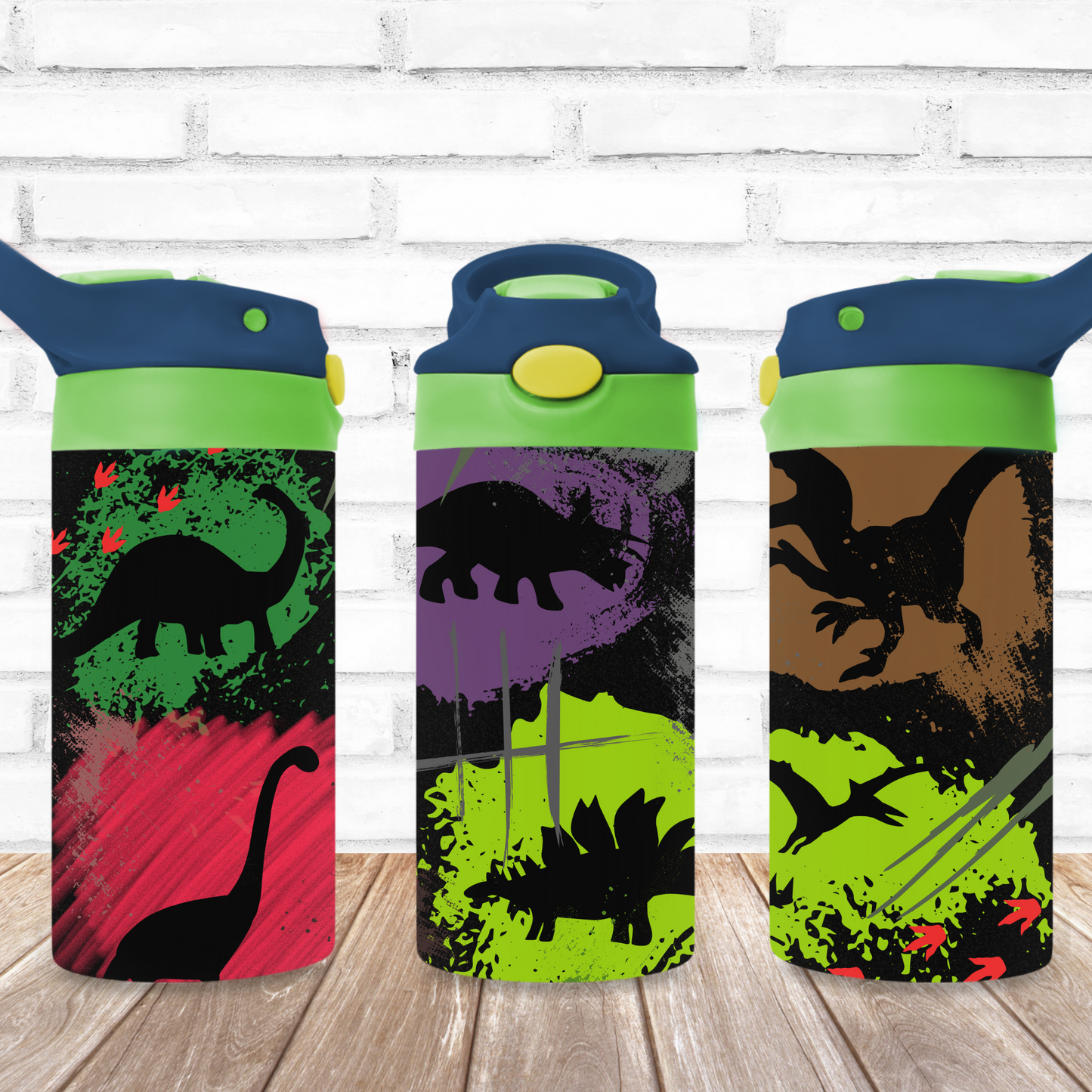 Pre Historic Dino Kids Water Bottle