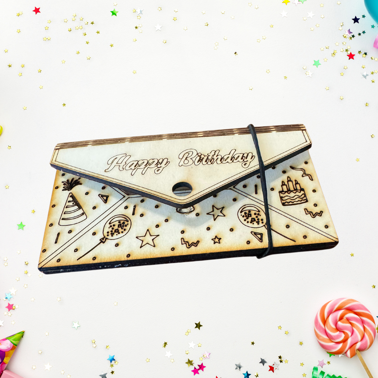 Happy Birthday Gift Card Holder Version 2