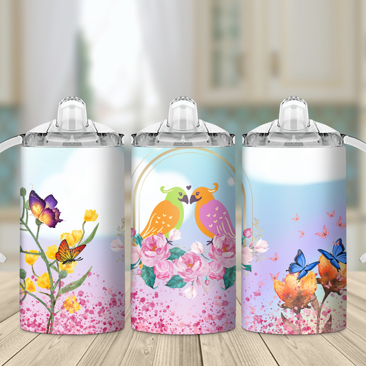 Tropical Bird Sippy Cup