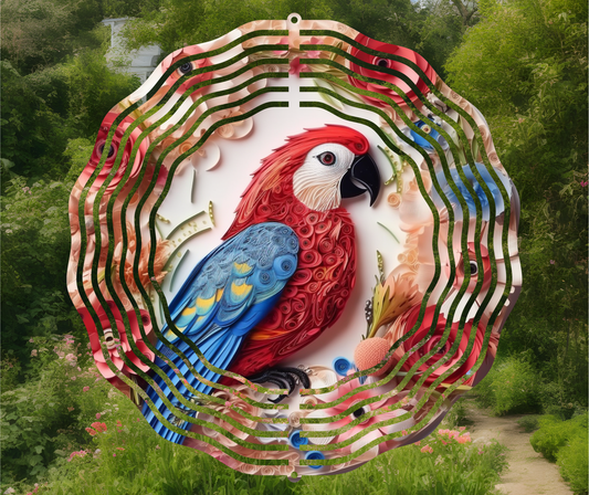 Macaw Wind Spinner