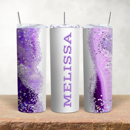 Purple Agat Tumbler