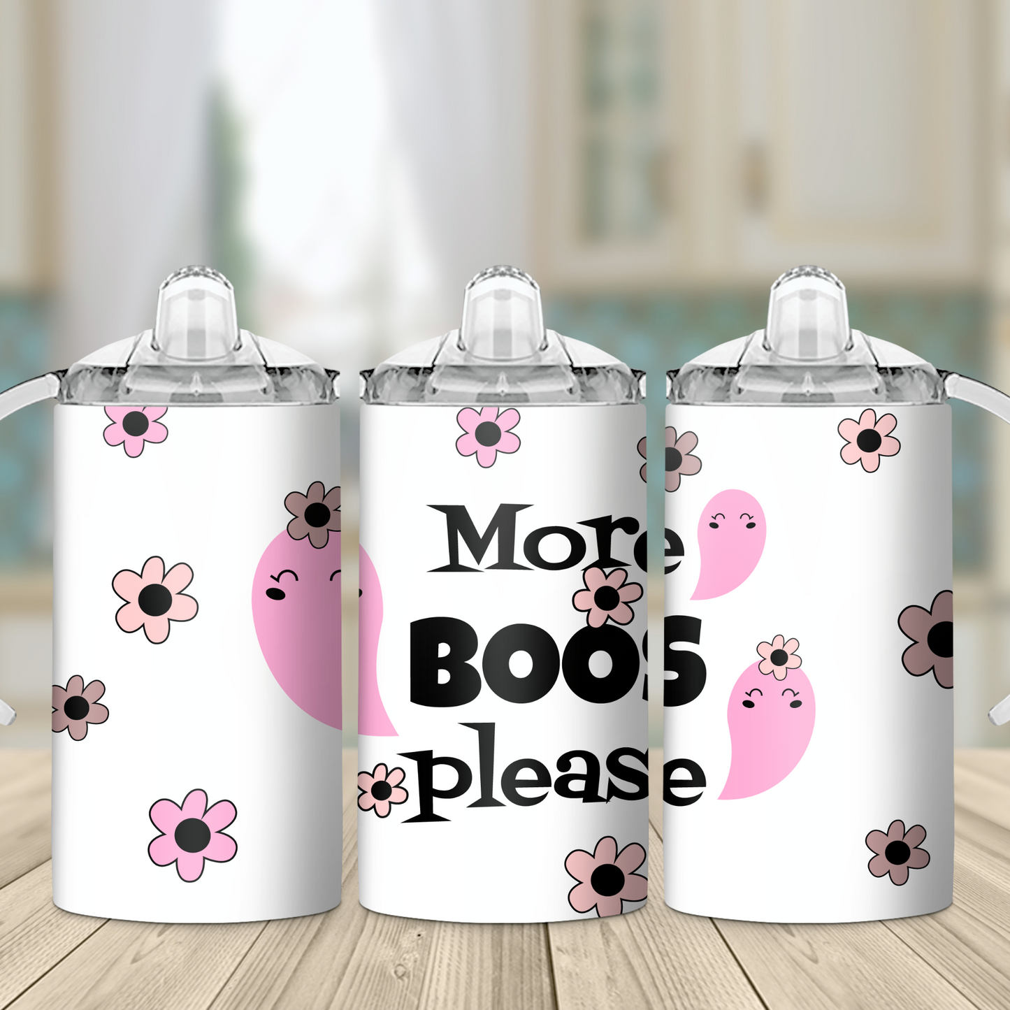 More Boos Please Sippy Cup