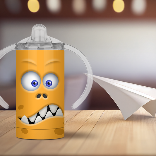 Orange Monster Sippy Cup