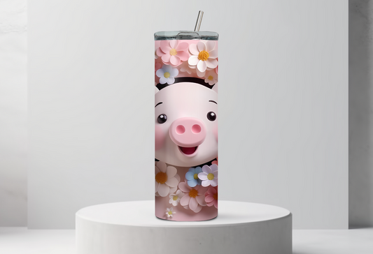 Cute 3D Pig