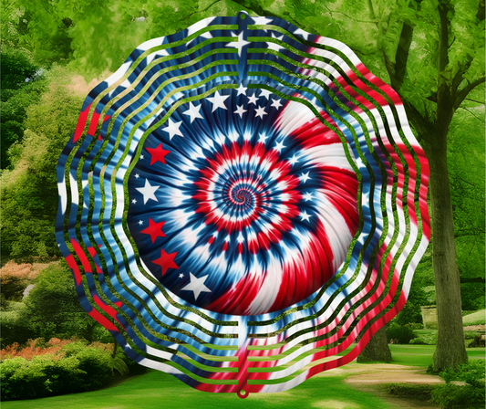 Red,White and Blue Windspinner