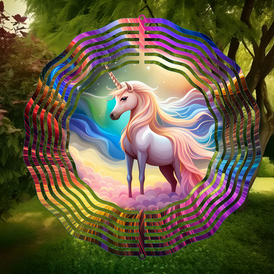 Unicorn Wind Spinner