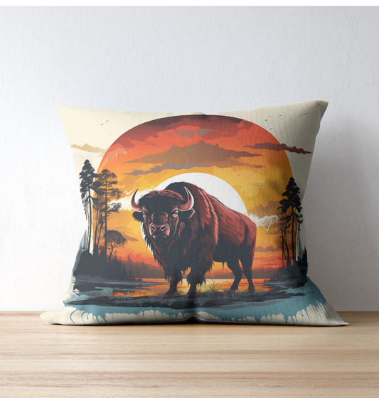 Buffalo Pillowcase