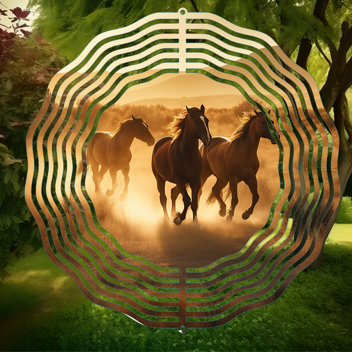 Wild Horse Wind Spinner