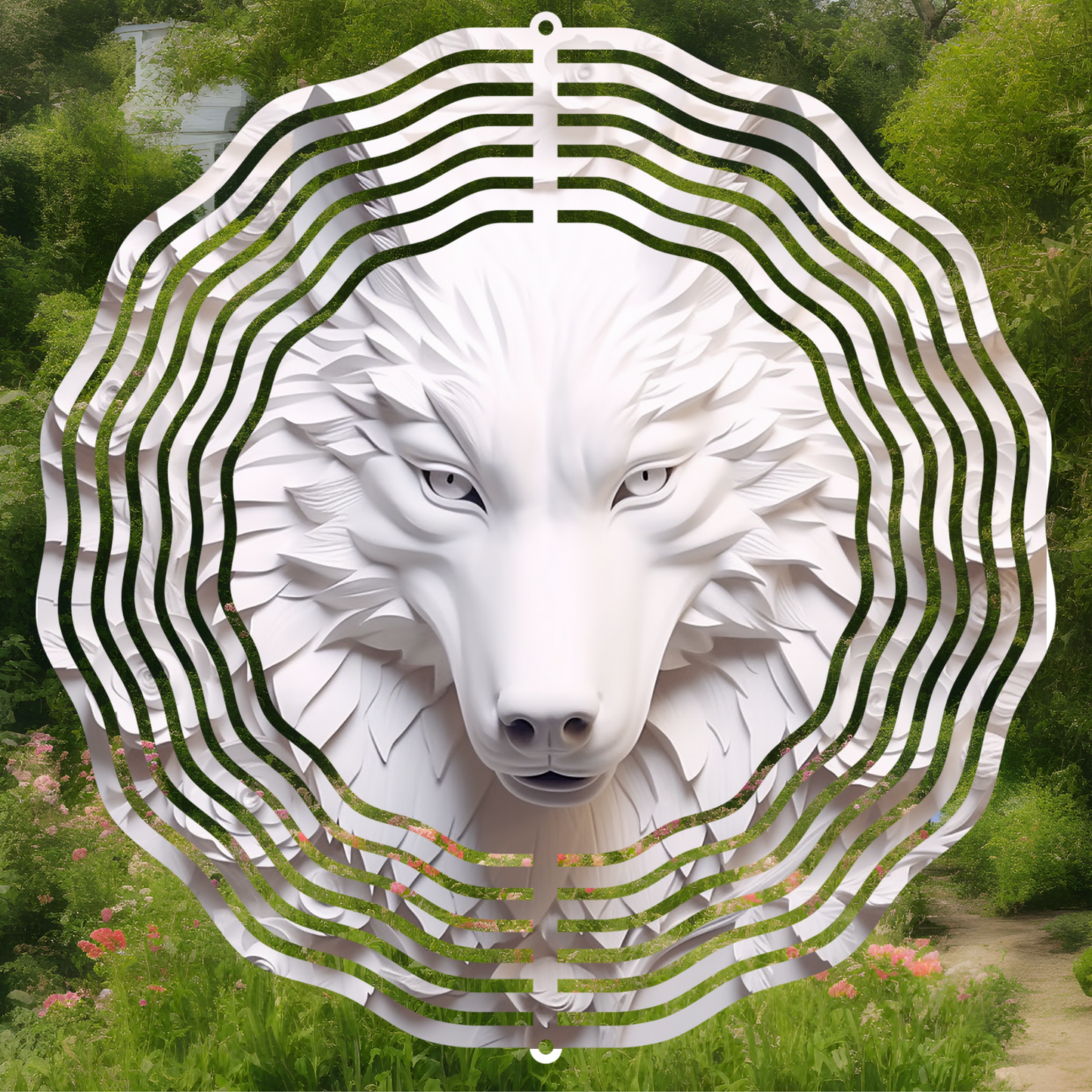 3D Wolf Wind Spinner