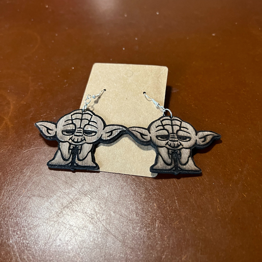 Yoda Earrings