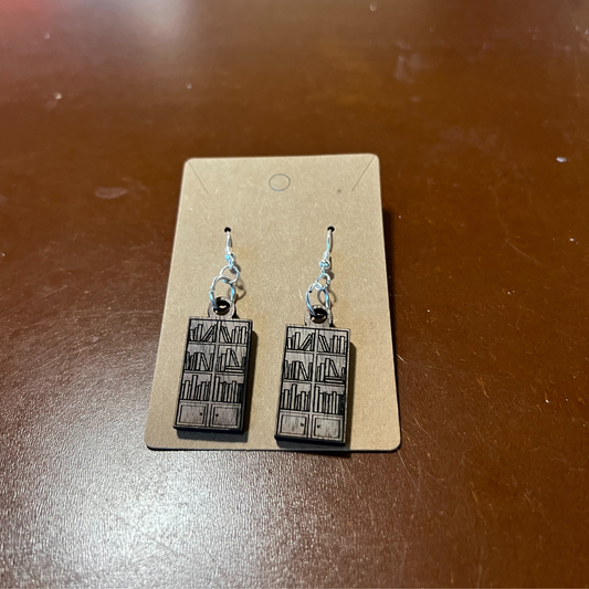 Bookcase Earrings